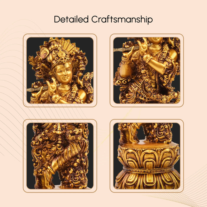 Krishna Idol for Car Dashboard