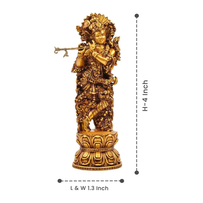 Krishna Idol for Car Dashboard