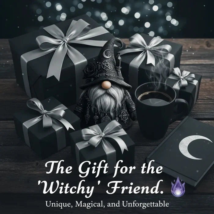 🔥LAST DAY 49% OFF - 🖤Gothic Gnome Statue