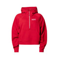 LIMITED EDITION Alpha Omicron Pi lululemon Scuba Oversized Half-Zip Hoodie - True Red