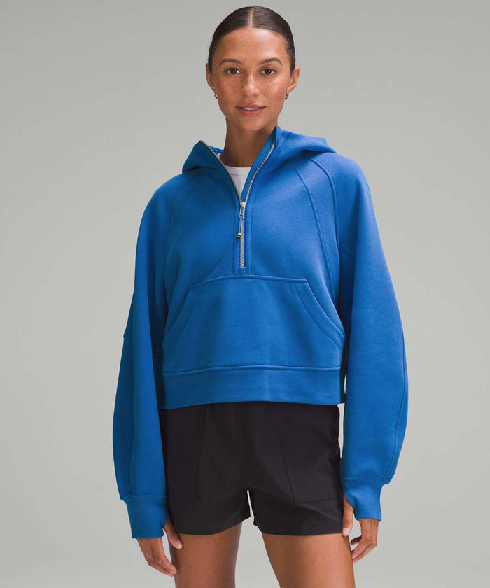 LIMITED EDITION Alpha Phi Omega lululemon Scuba Half-Zip Hoodie - Blazer Blue
