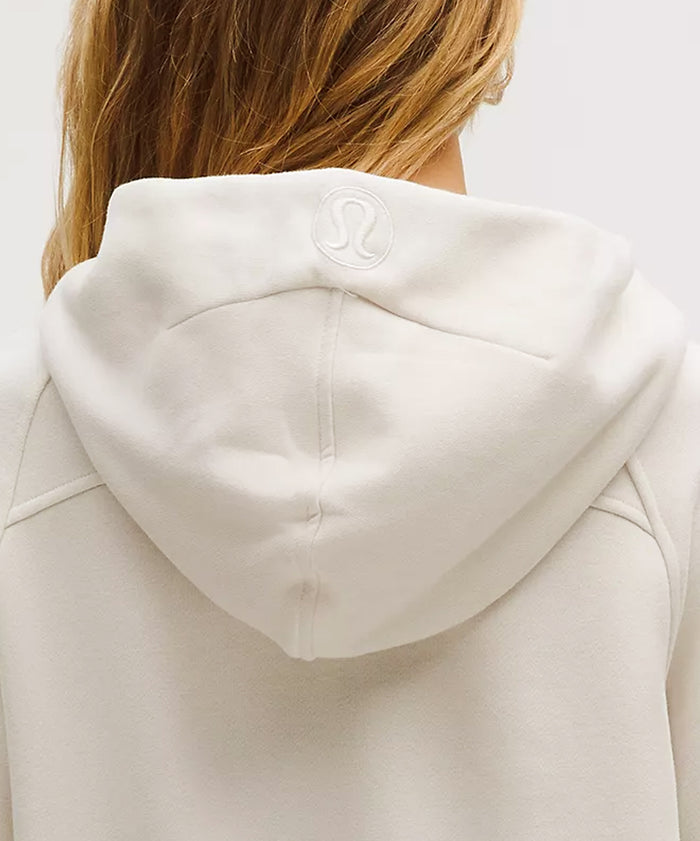 LIMITED EDITION Gamma Phi Beta lululemon Scuba Oversized Half-Zip Hoodie - Ivory Gold