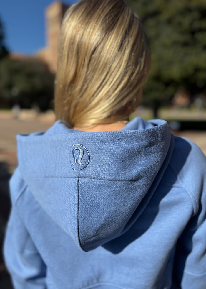 LIMITED EDITION Kappa Kappa Gamma lululemon Scuba Half-Zip Hoodie - Heather Prep Blue