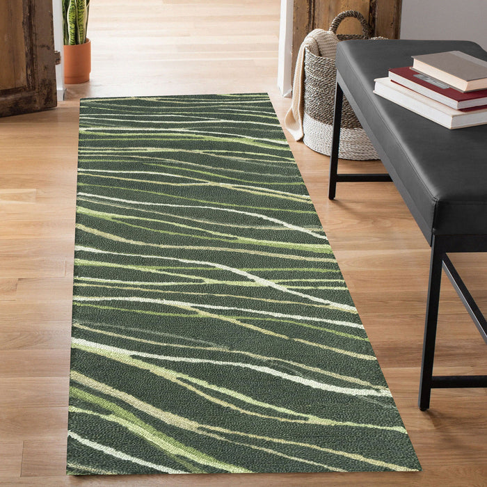 Liora Manne Horizon Ribbons Indoor Area Rug Moss