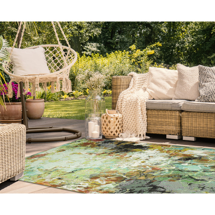 Liora Manne Marina Cirque Indoor Outdoor Area Rug Multi