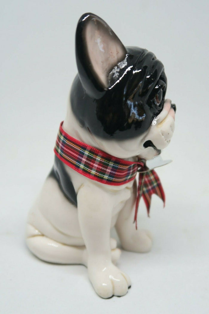 Little Paws Claude the French Bulldog Dog Figurine Statue home Decor