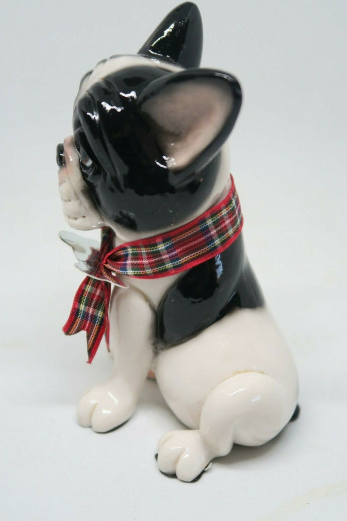 Little Paws Claude the French Bulldog Dog Figurine Statue home Decor