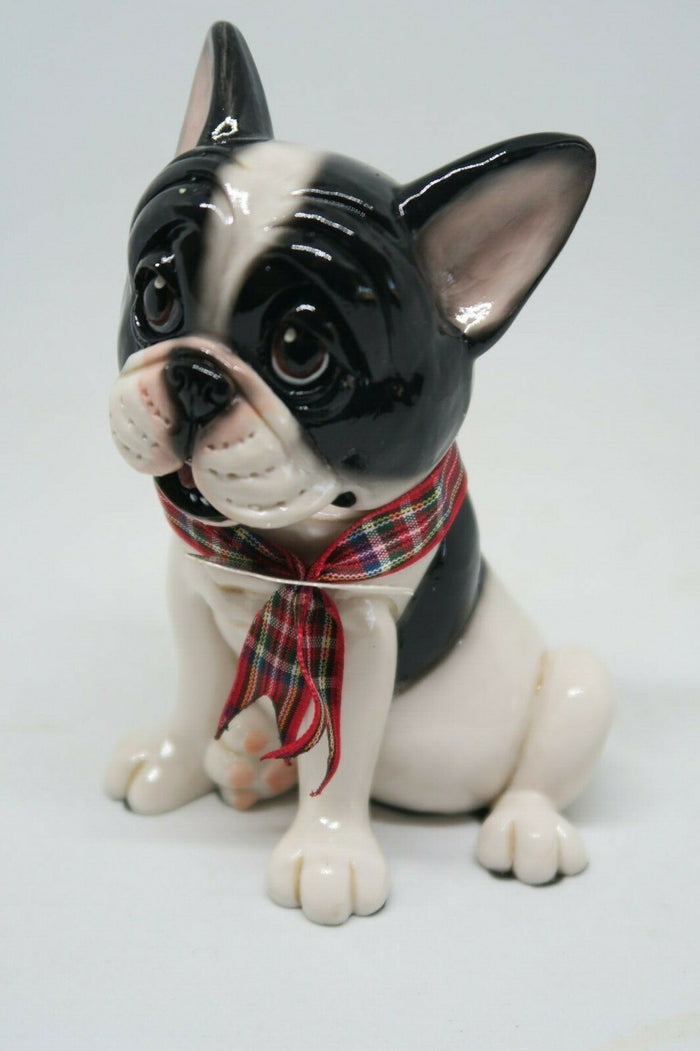 Little Paws Claude the French Bulldog Dog Figurine Statue home Decor