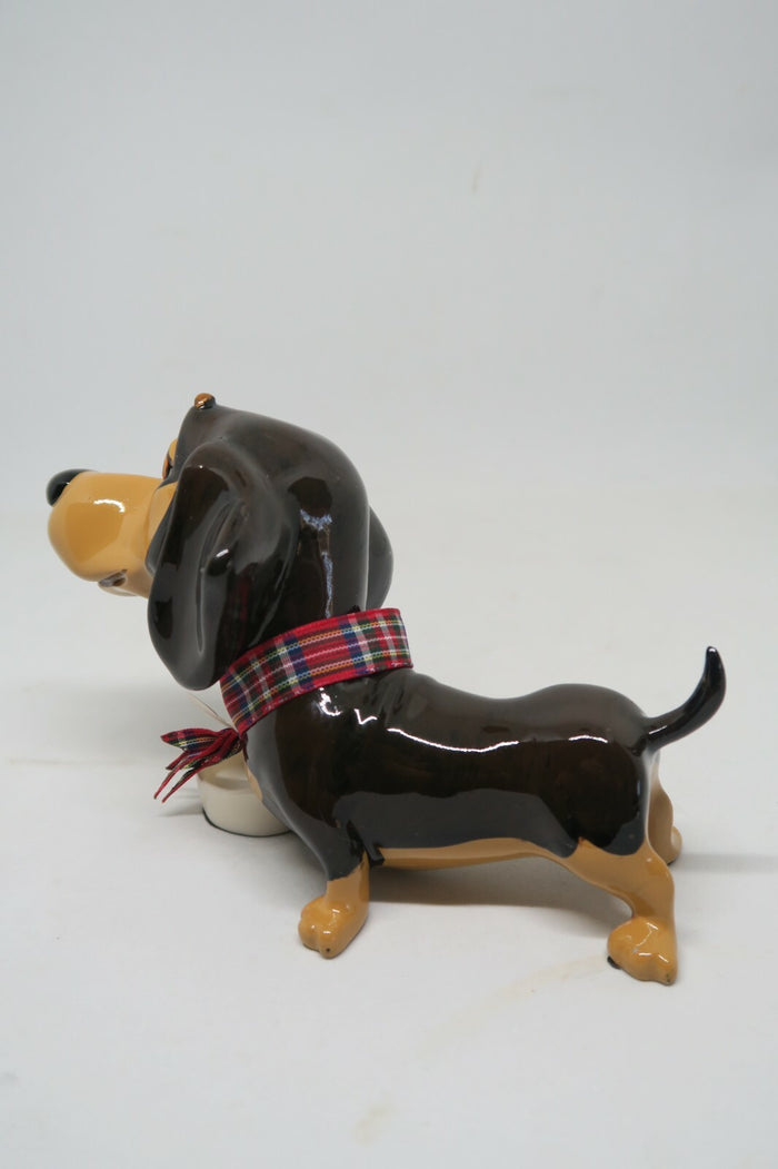Little Paws Filo the Dachshund Dog Pet Figurine Statue~ Home Decor Ornament
