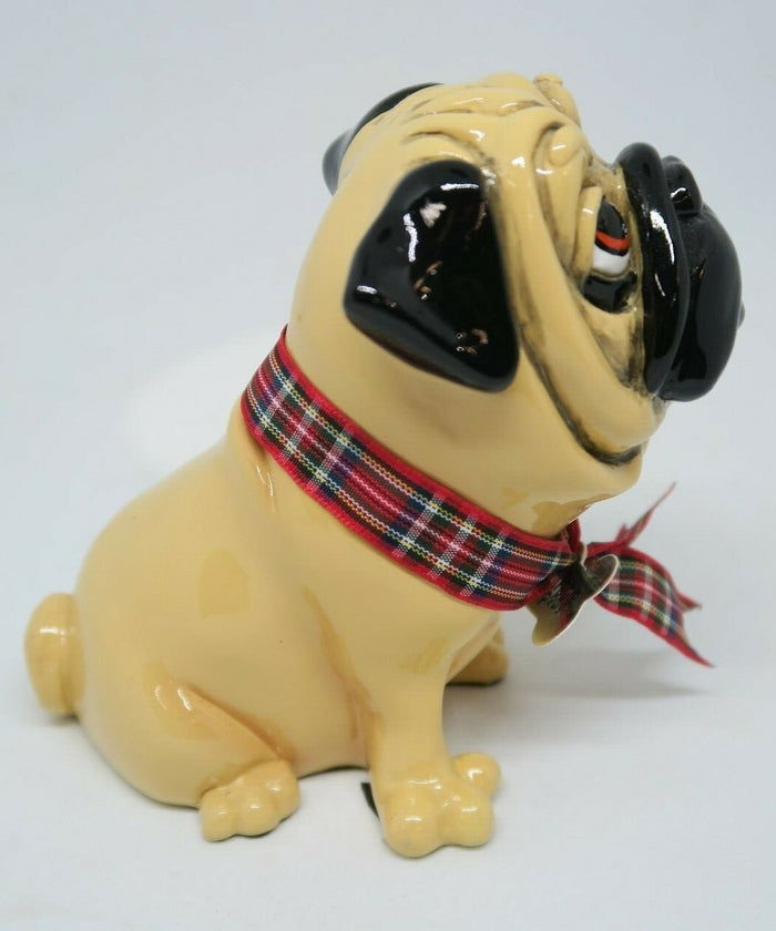 Little Paws Prince The Pug Dog Pet Figurine Statue~ Home Decor Ornament