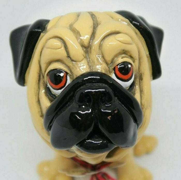 Little Paws Prince The Pug Dog Pet Figurine Statue~ Home Decor Ornament