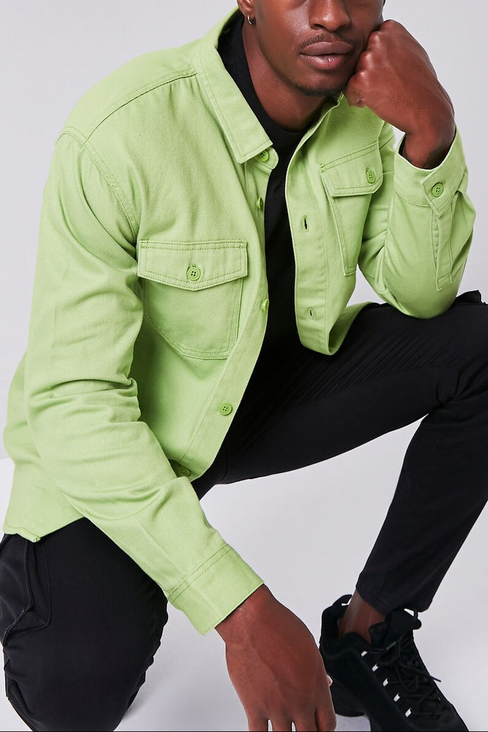 Long Sleeve Dual-Pocket Shirt