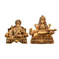 Lord Kuber Statue & Vidya Saraswati Set