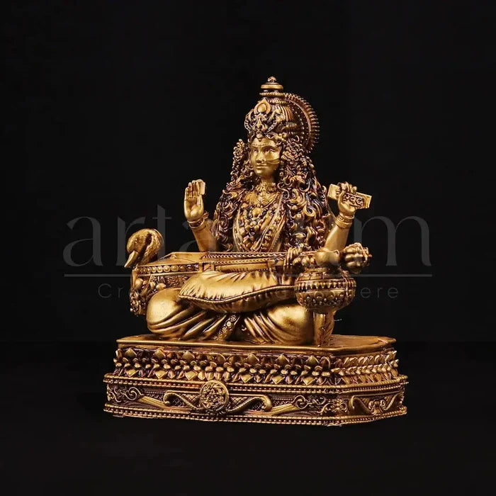 Vidya Saraswati Car Dashboard theartarium