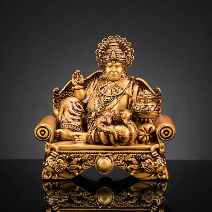 Lord Kuber Statue & Vidya Saraswati Set