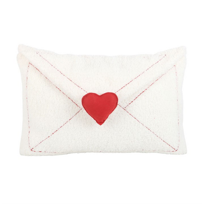Love Letter Boucle Valentine's Day Cushion