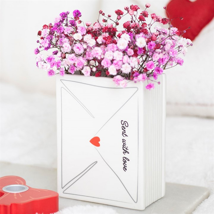 Love Letter Valentine's Day Flower Vase