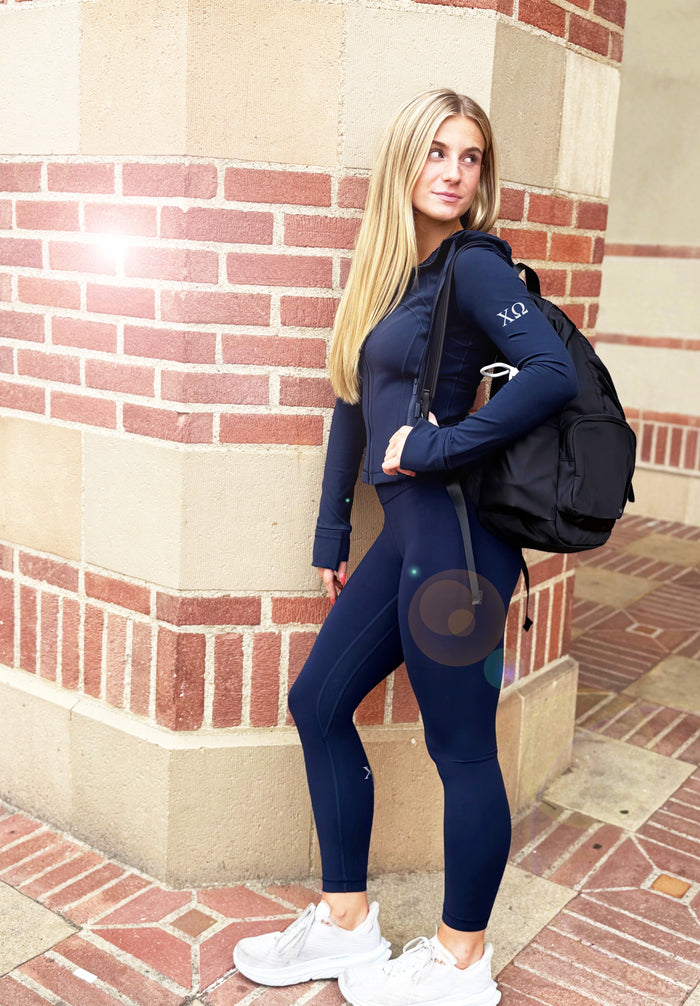 lululemon Define Cropped Hooded Jacket Nulu - NAVY