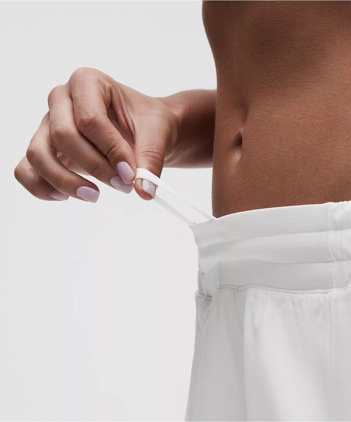 lululemon Hotty Hot High-Rise Lined Short 2.5" - White