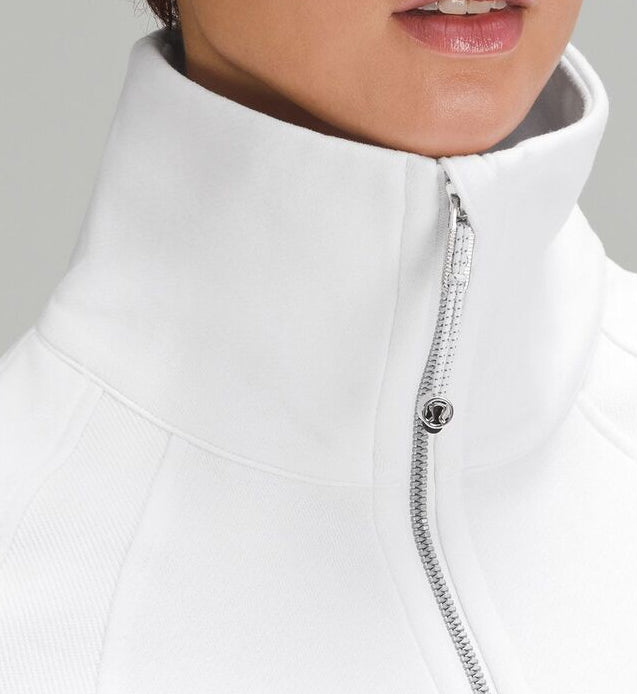 lululemon MC '26 Scuba Oversized Funnel-Neck Half Zip - White