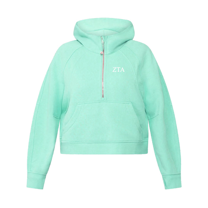 lululemon Scuba Oversized Half-Zip Hoodie - Tranquil Blue