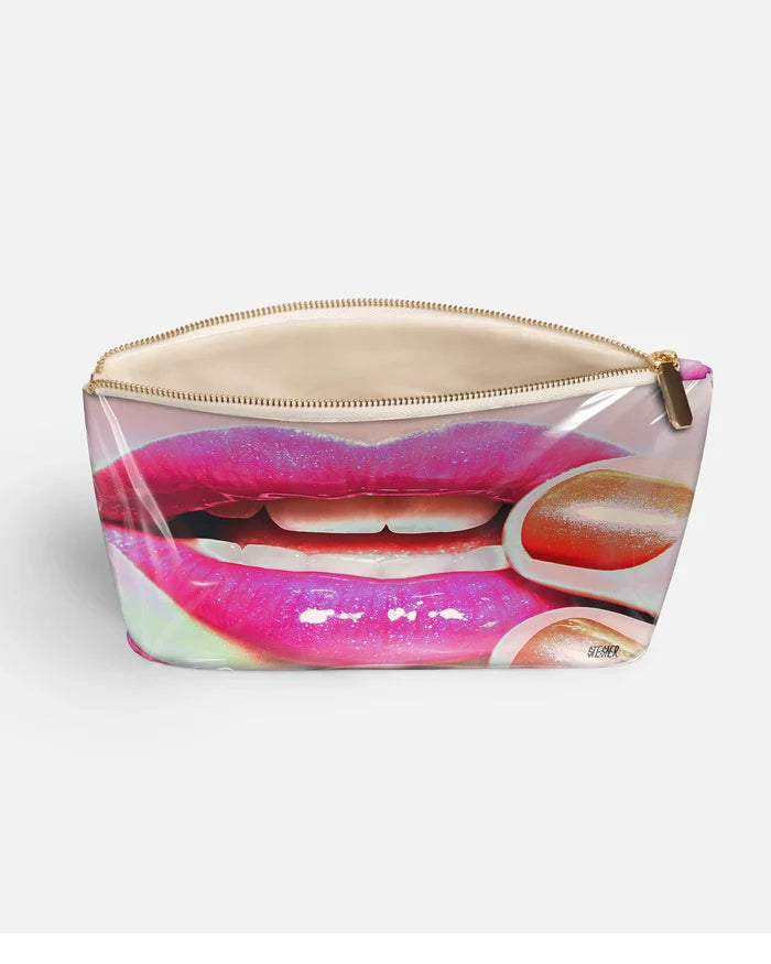 Luscious Lips by David Stesner ArtHouse — pink orange makeup, styled view