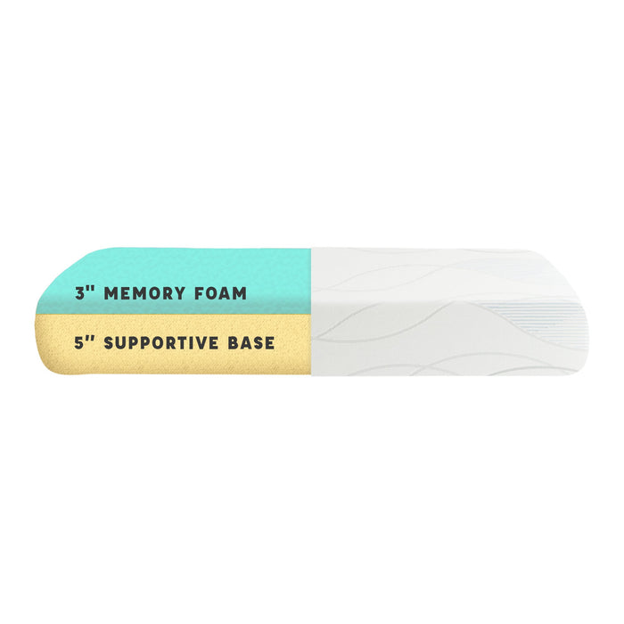 BeautySleep KIDS Acadia 8-inch Twin Memory Foam Mattress (T80200-1500)