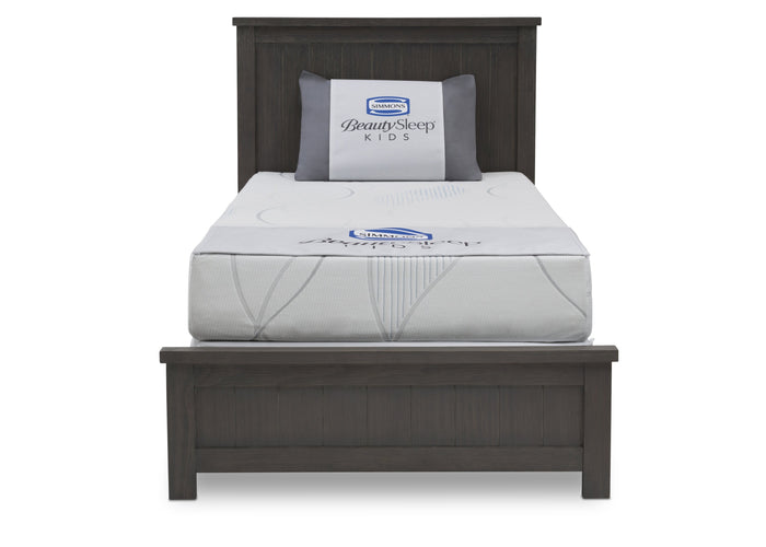 BeautySleep KIDS Acadia 8-inch Twin Memory Foam Mattress (T80200-1500), bed view a4a