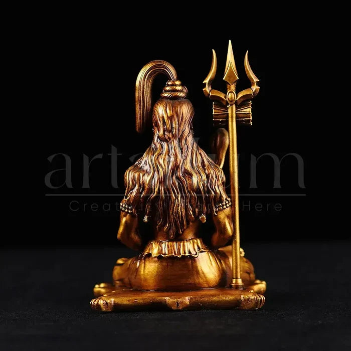 Meditating Lord Shiva Car Dashboard