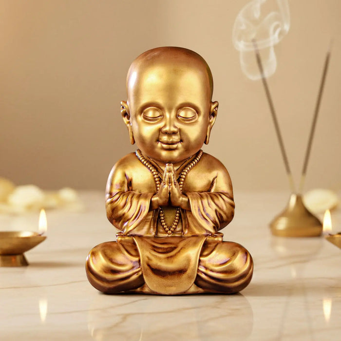 Meditating Monk