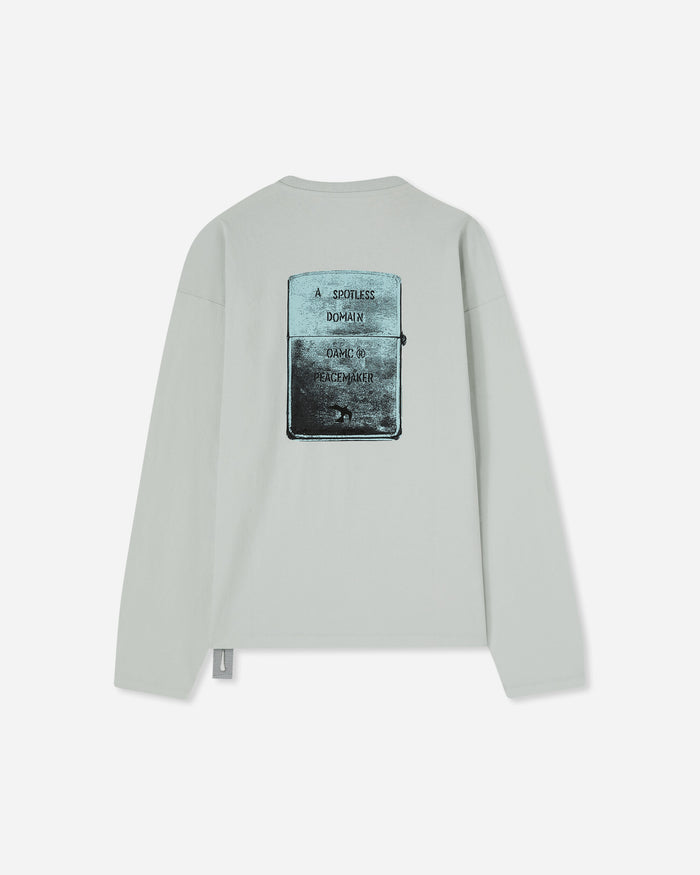 OAMC Peacemaker Peacemaker Lighter L/S Pocket Tee Ice Flow T-Shirts Longsleeve PCM1OT04RJE002091 ICE