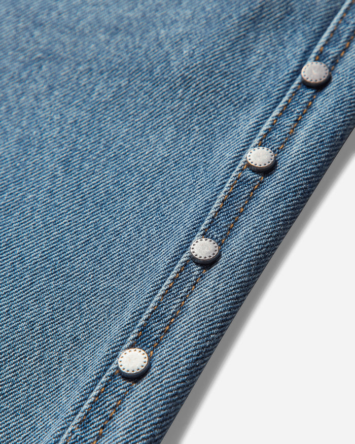 AFB Studded Wide Shorts Blue Shorts Short STUDDEDSHRT BLUE
