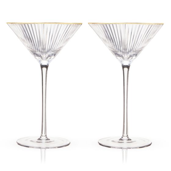 MERIDIAN MARTINI GLASSES, SET OF 2