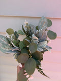 Mixed Lambs Ear Bush - Artificial # 569