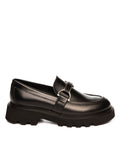 FRAU Mocassino pelle nero 85N4 SETA-NERO
