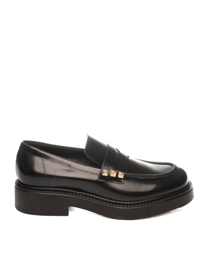 VSL Mocassino pelle nero 7709 ASPORT-NERO