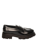 VSL Mocassino pelle nero <BR/> 7807 ASPORT-NERO