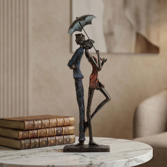 Monsoon Romance - Couple Figurine