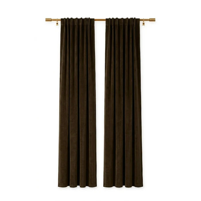 Moss Luxury Plush Drape