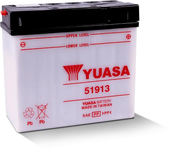 Motorcycle 51913-C 12V 170 CCA 19AH Flooded Lead Acid Battery