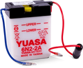 Motorcycle 6N2-2A 6V 2 AH Flooded Lead Acid Powersports Battery