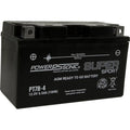 Motorcycle PT7B-4 12V 100CCA 6.5Ah AGM Powersports Battery