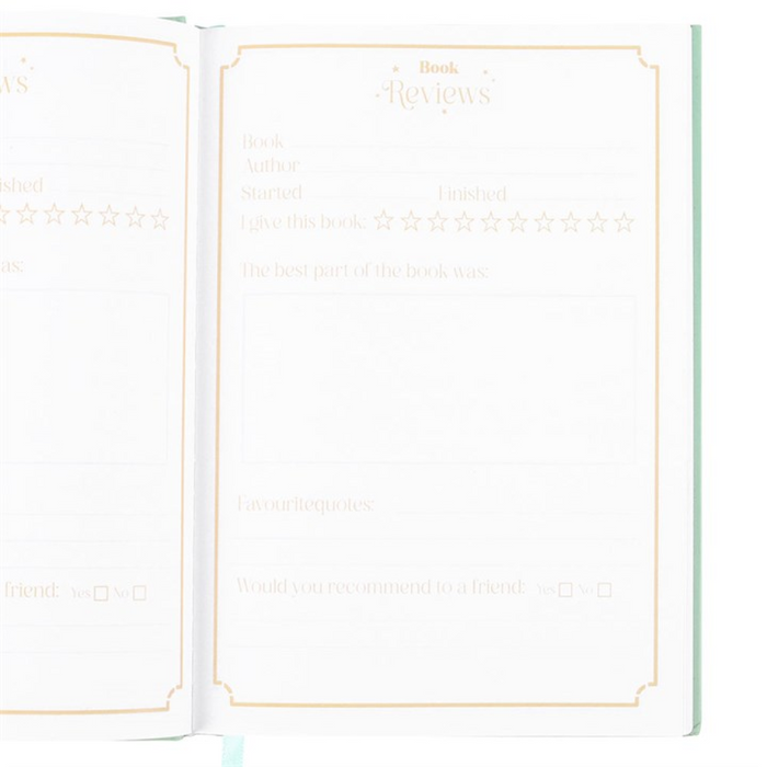 My Reading Journal A5 Notebook