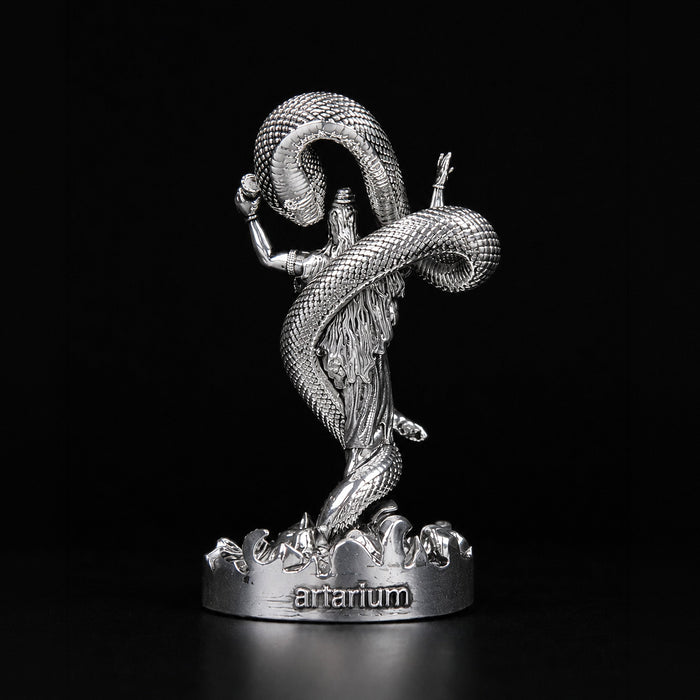 Mystical Shiva Silver Plated Idol