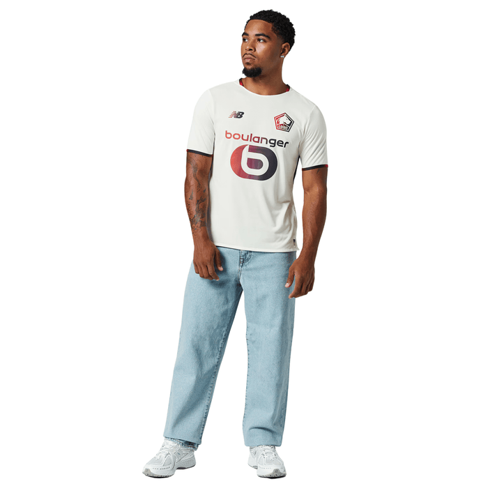 New Balance Men's Lille Away Jersey 25/26 (White) | SoccerWearhouse