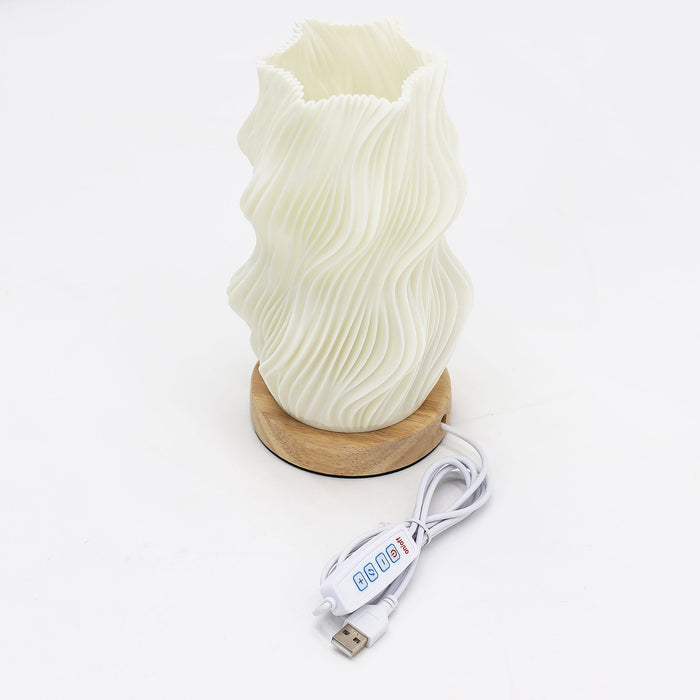 New Wave Lamp - USB (C) - 3 settings - Star Twisted