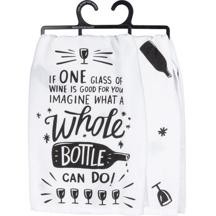 ONE GLASS OF WINE TOWEL