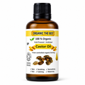 Organic The Best 100% Organic Cold-Pressed Castor Oil 100ml