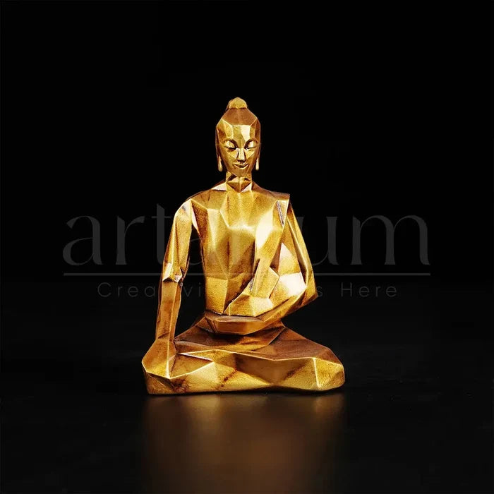 Origami Lord Buddha Car Dashboard