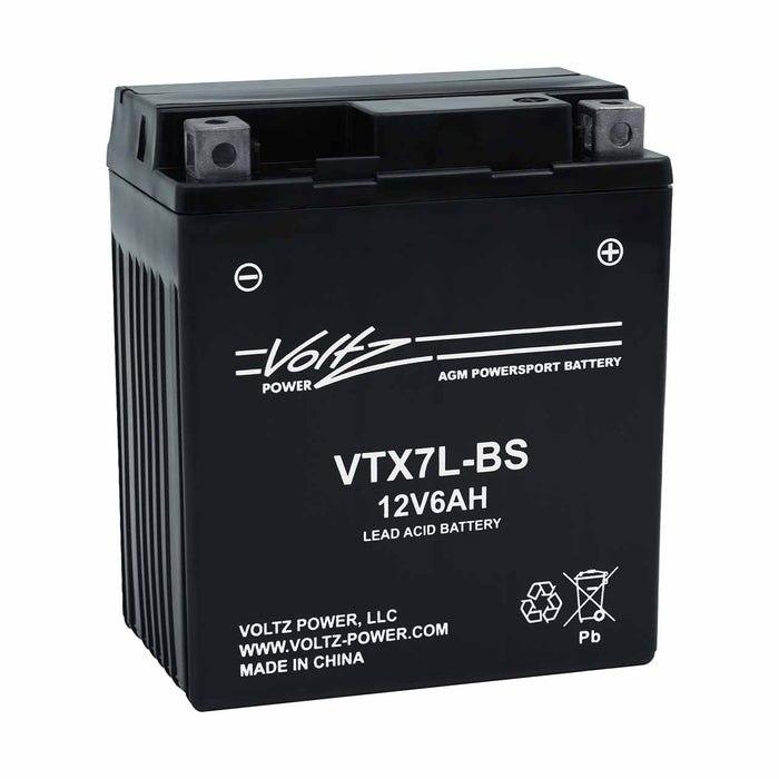 Origin Motorcycle YTX7LBS 12V 100CCA 6Ah AGM Powersports Battery